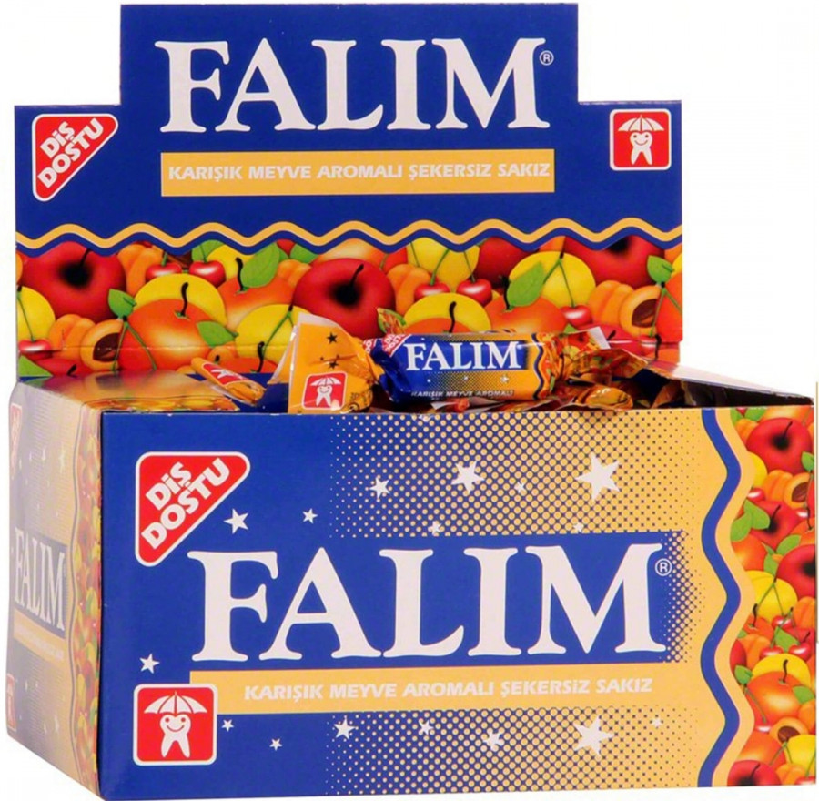 FALIM SAKIZ TEKLİ KARIŞIK 100 'LÜ