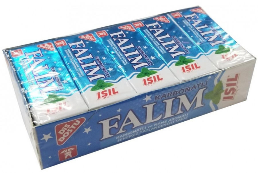 FALIM SAKIZ 5 'Lİ KARBONAT ( 20 'Lİ PAKET )