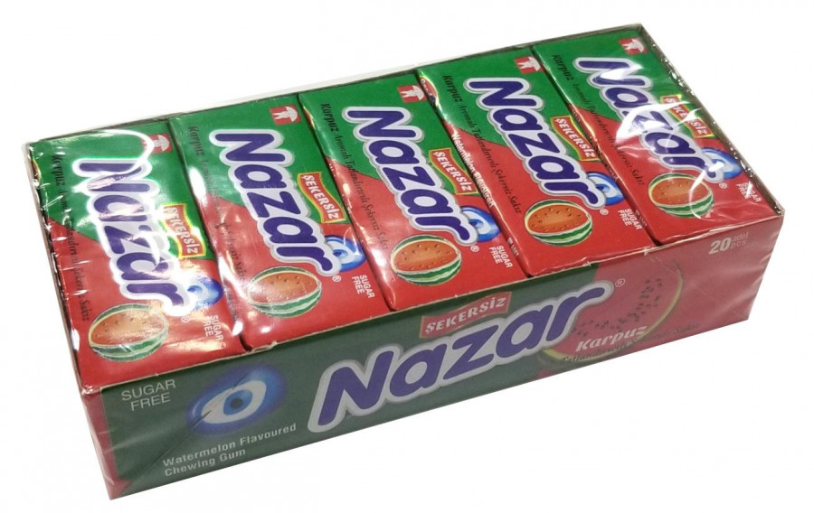 NAZAR SAKIZ 5 'Lİ KARPUZ ( 20 'Lİ PAKET )