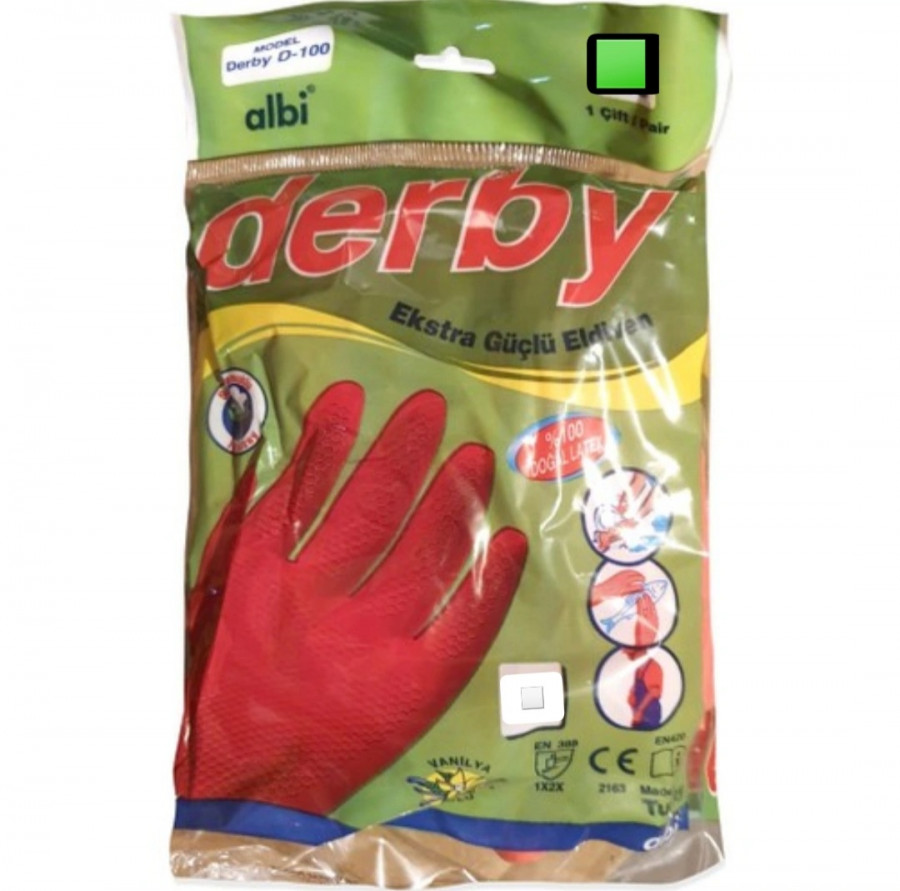 DERBY ELDİVEN 8 NO (KOLİ : 30 )