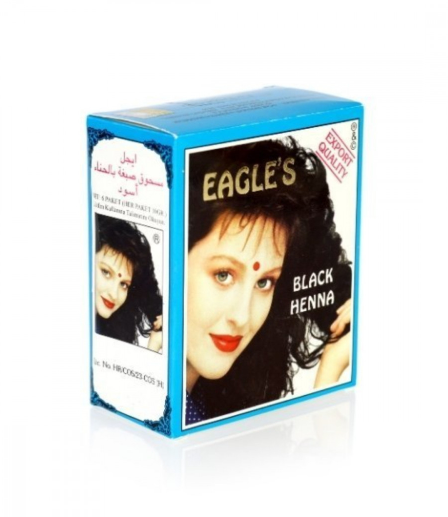 KINA SAÇ EAGLES SİYAH 6'LI