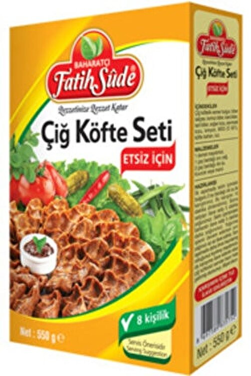 FATIH SUDE ÇİĞ KÖFTE SETİ