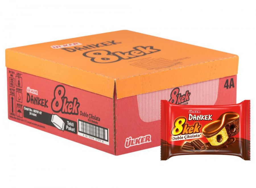 DANKEK 8 KEK ÇİKOLATALI 24'LÜ