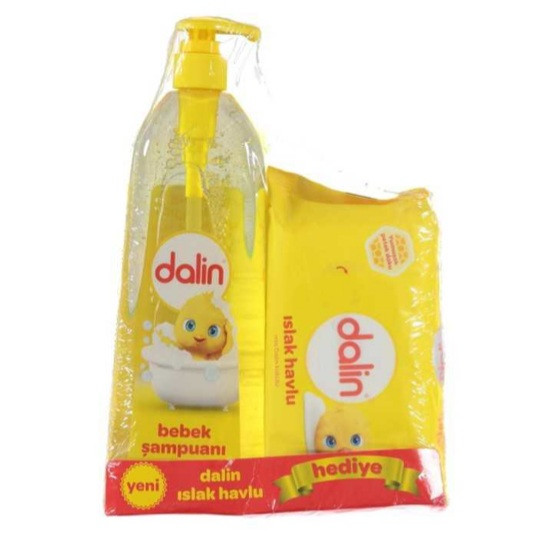 DALİN ŞAMPUAN 700 ML + ISLAK MENDİL