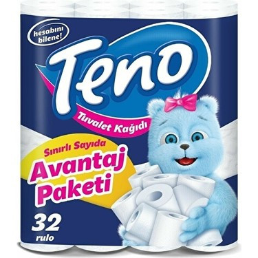 TENO TUVALET KAĞIDI 32'Lİ