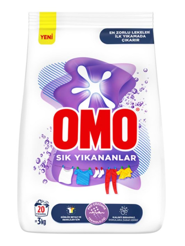 OMO 3 KG *6* SIK YIKANANLAR