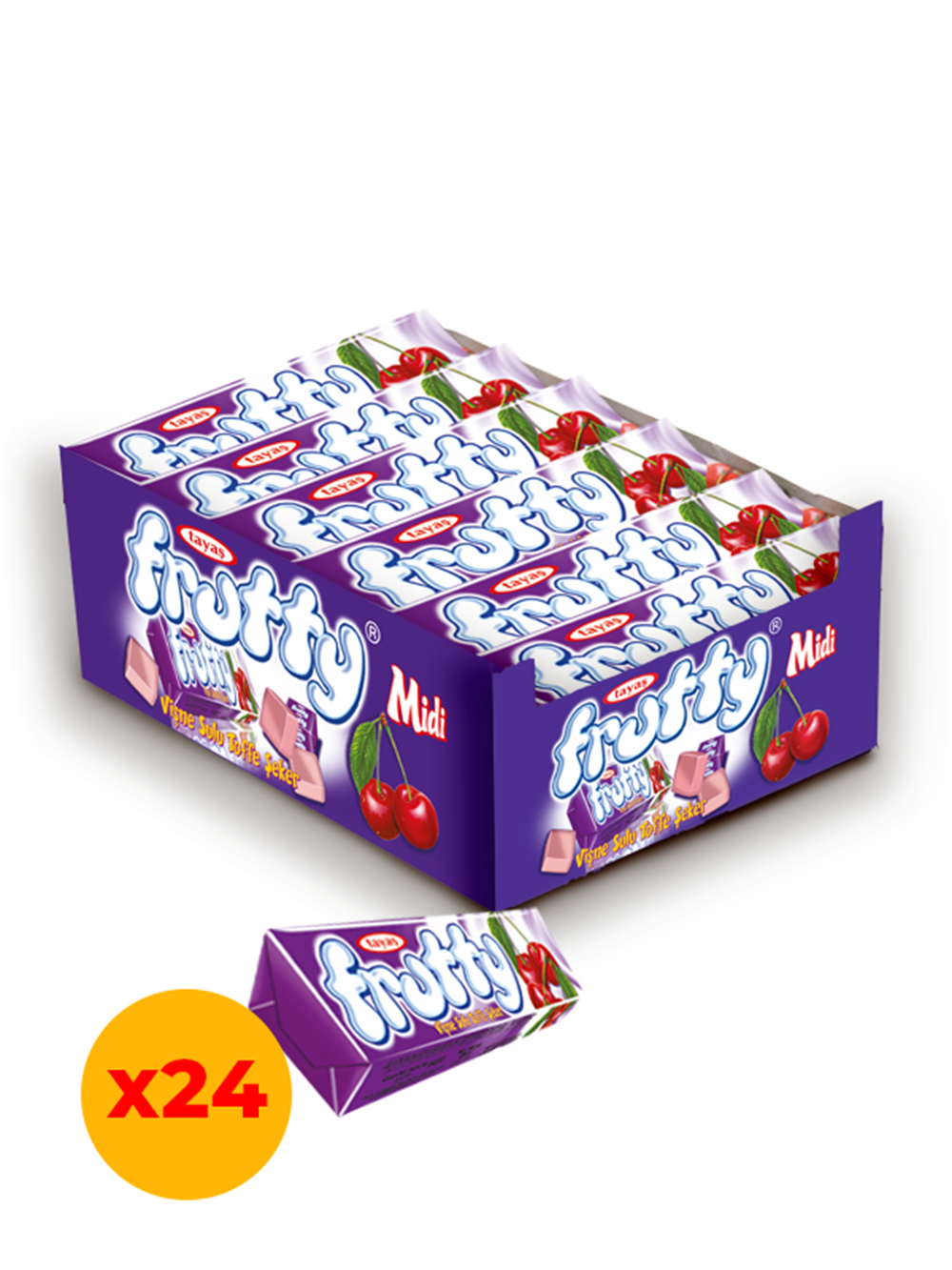 TAYAŞ FRUTTY 24 VİŞNE 20'Lİ