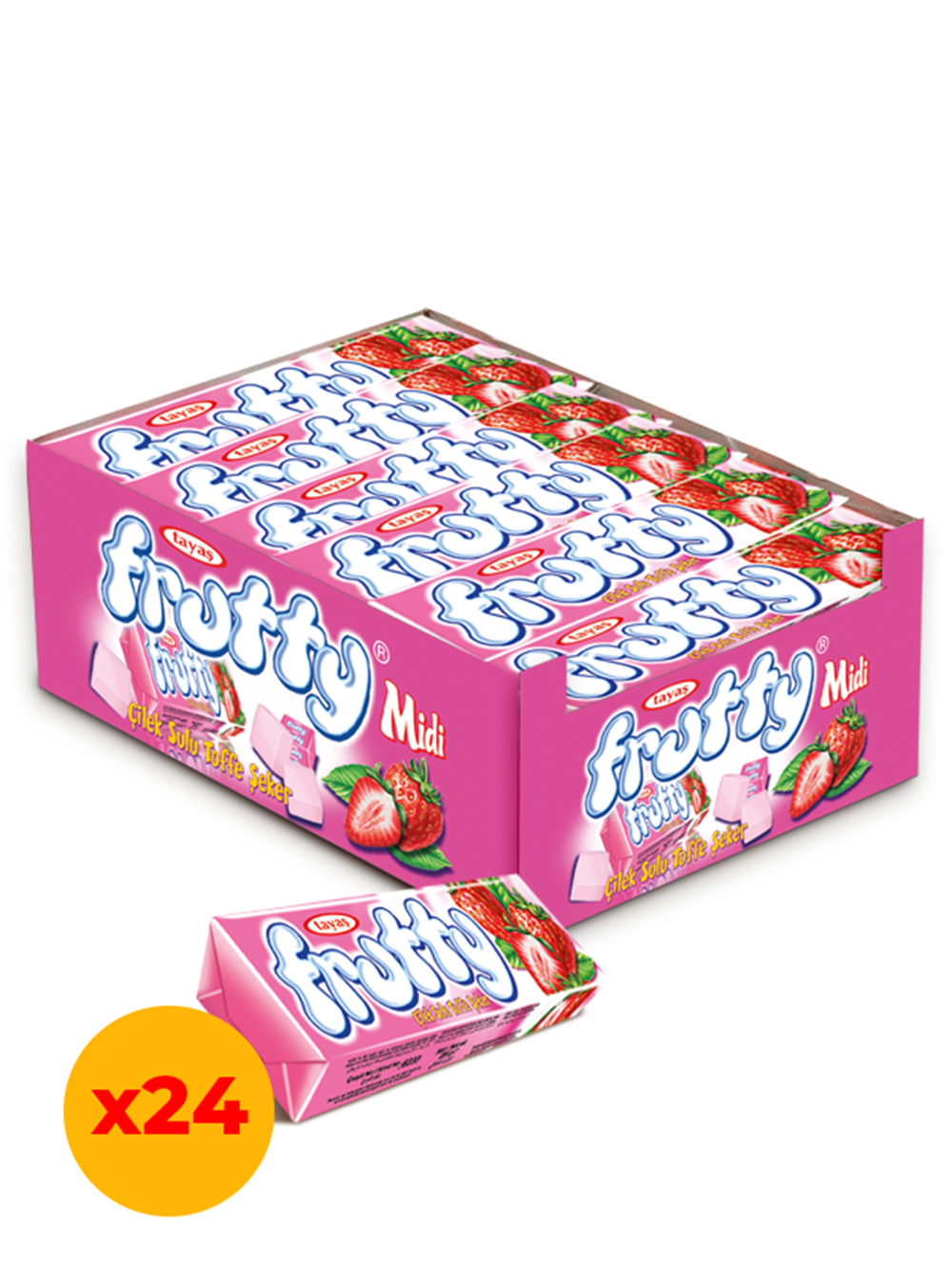 TAYAŞ FRUTTY ÇİLEK 24 AD