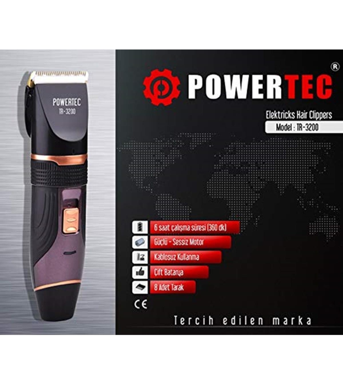 POWERTEC TRAŞ MAKİNASI 3200