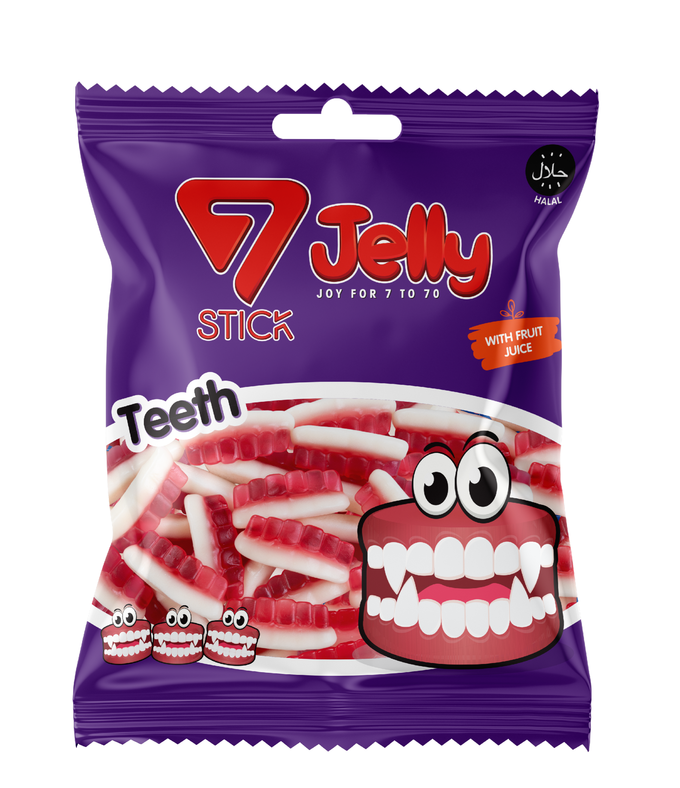 7 JELLY JELİBON 80 GR 12 AD DİŞ