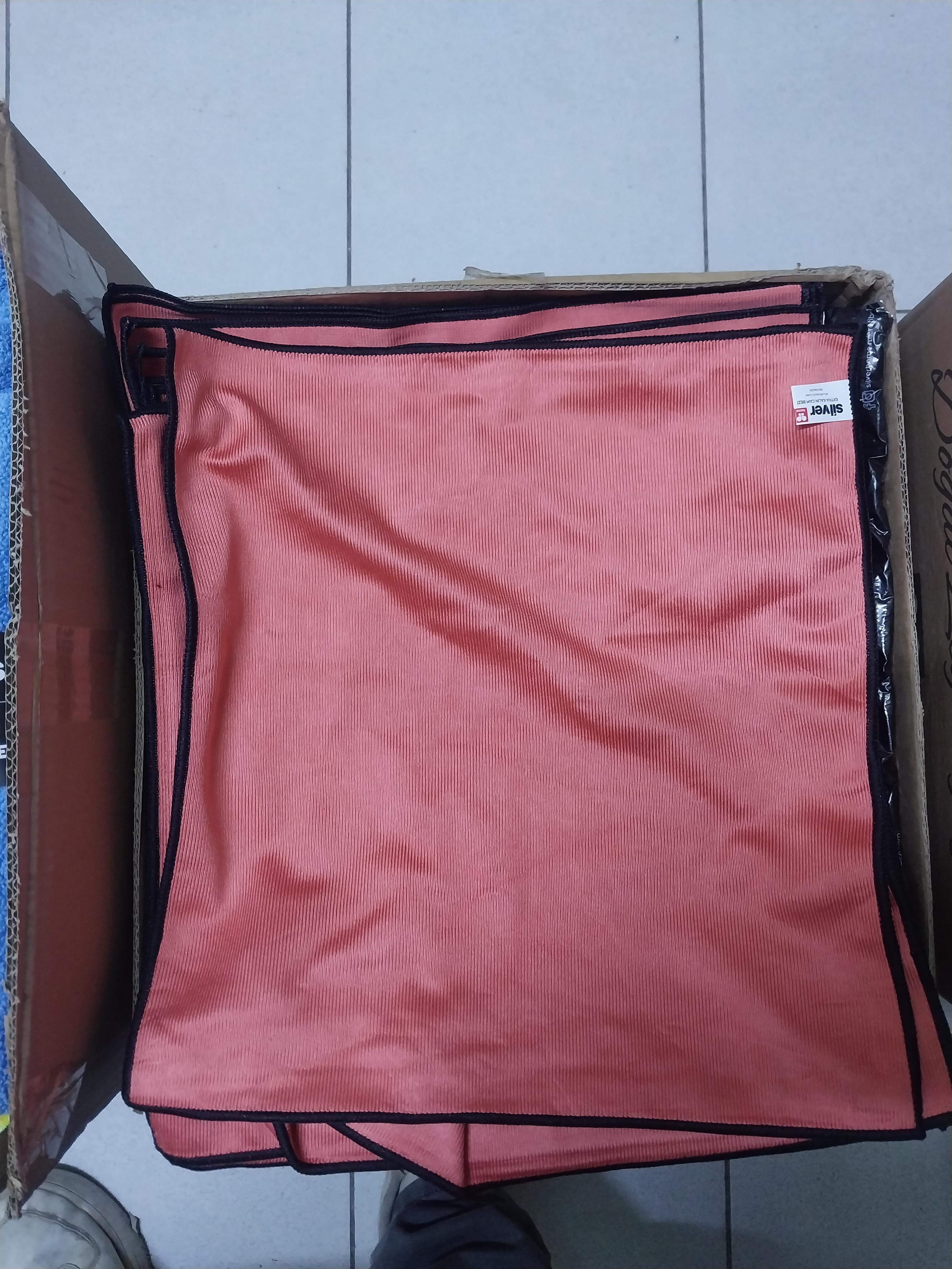 CAM BEZİ MİKRO FİBER  40X40 SİLVER