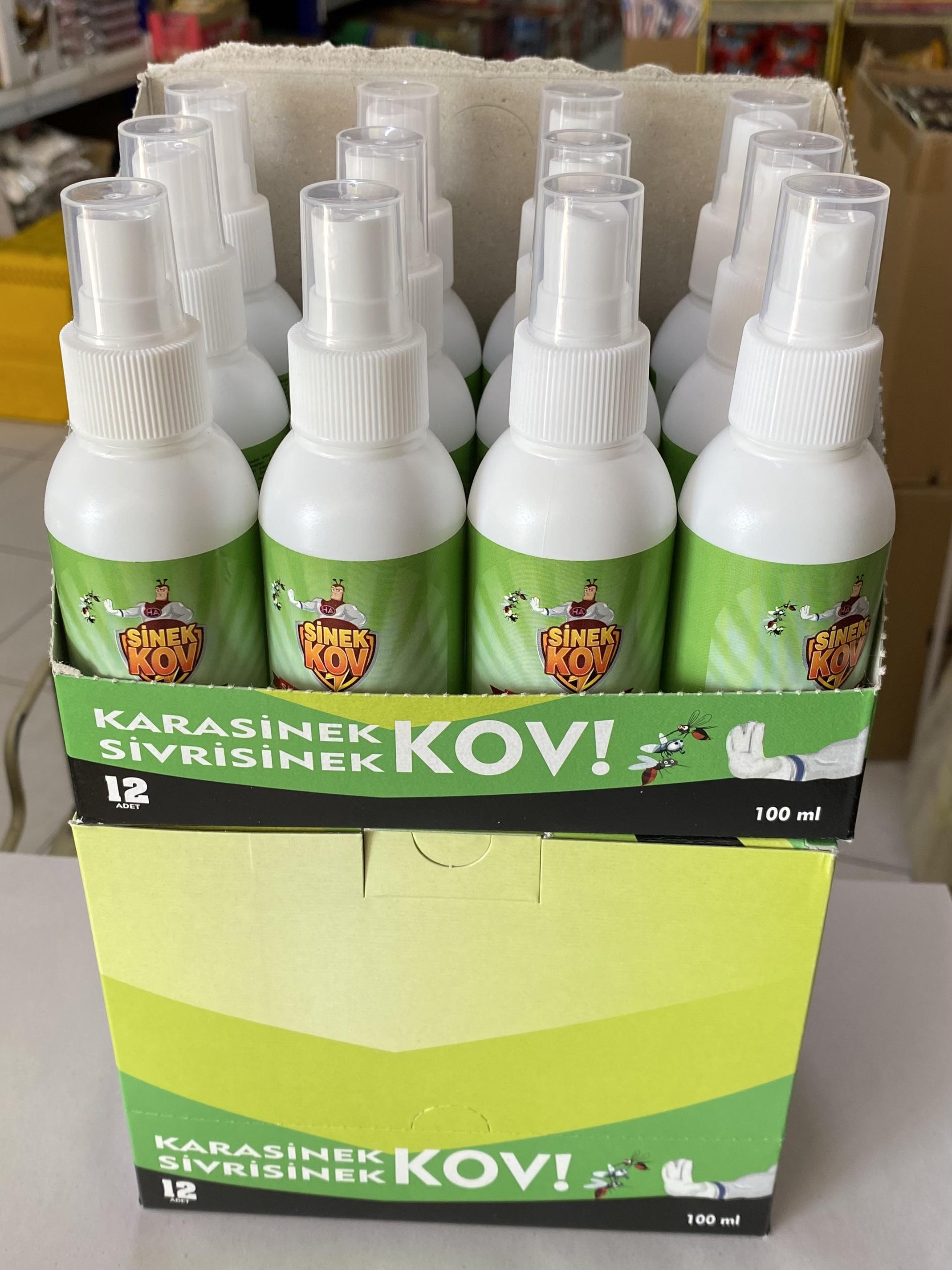 SİNEK KOVUCU SİNEKKOV 100 ML *12*