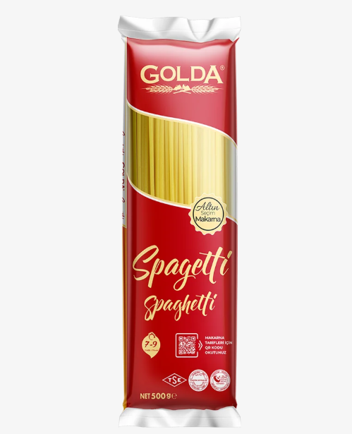 GOLDA MAKARNA SPAGETLİ  500 GR *20*