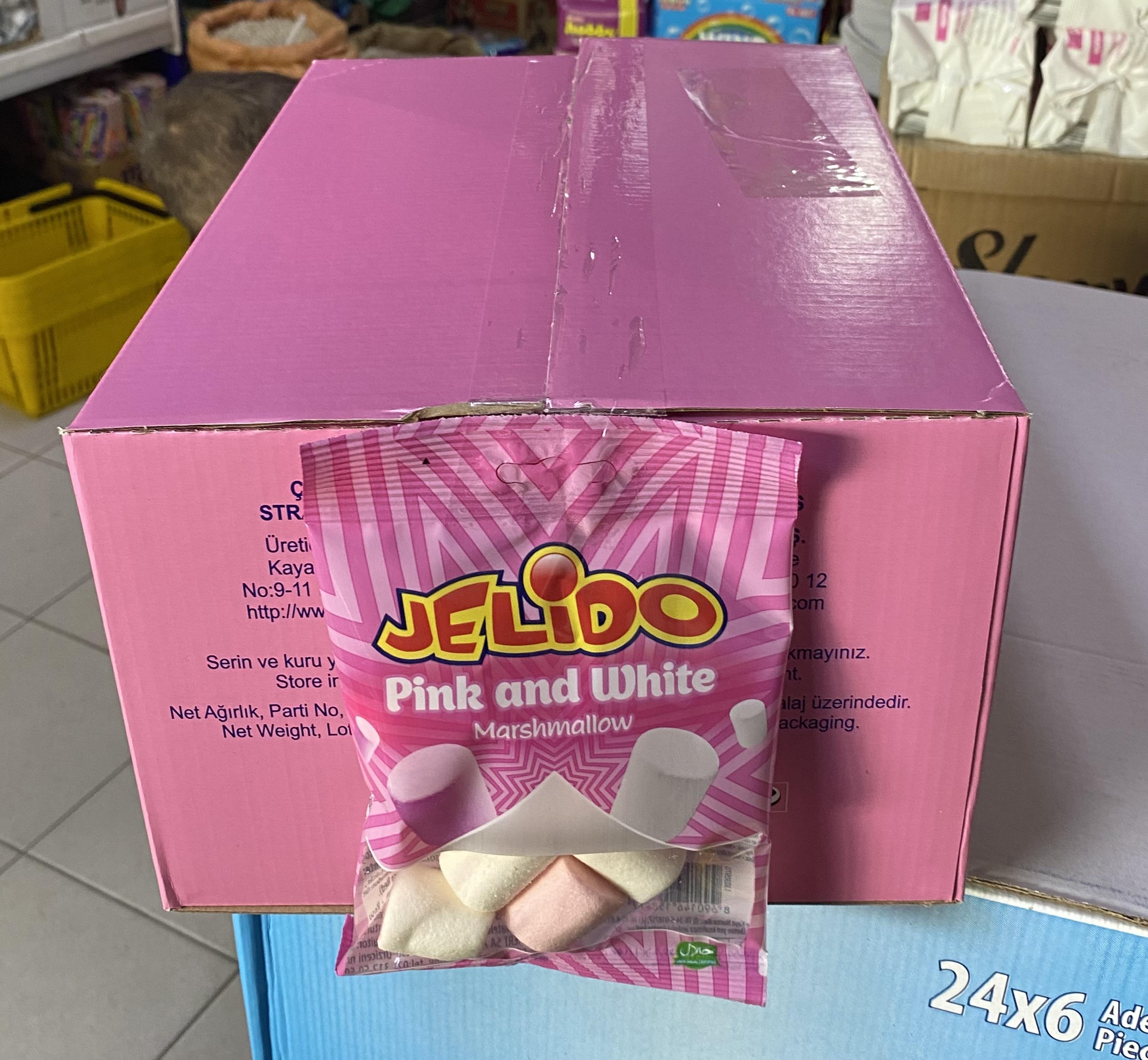 JELİDO MARSHMALLOW KERVAN 20 GR *24* KIRMIZI
