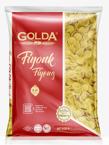 GOLDA MAKARNA FİYONK 500 GR *20*