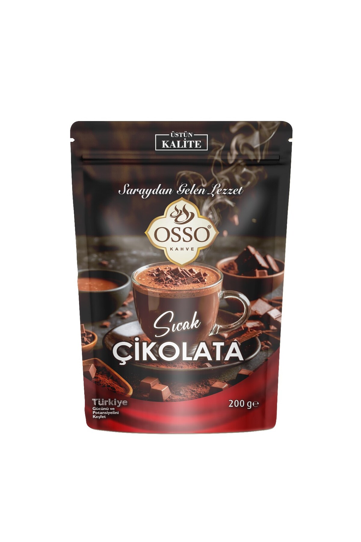 OSSO SICAK ÇİKOLATA 200 GR KOLI 24 AD