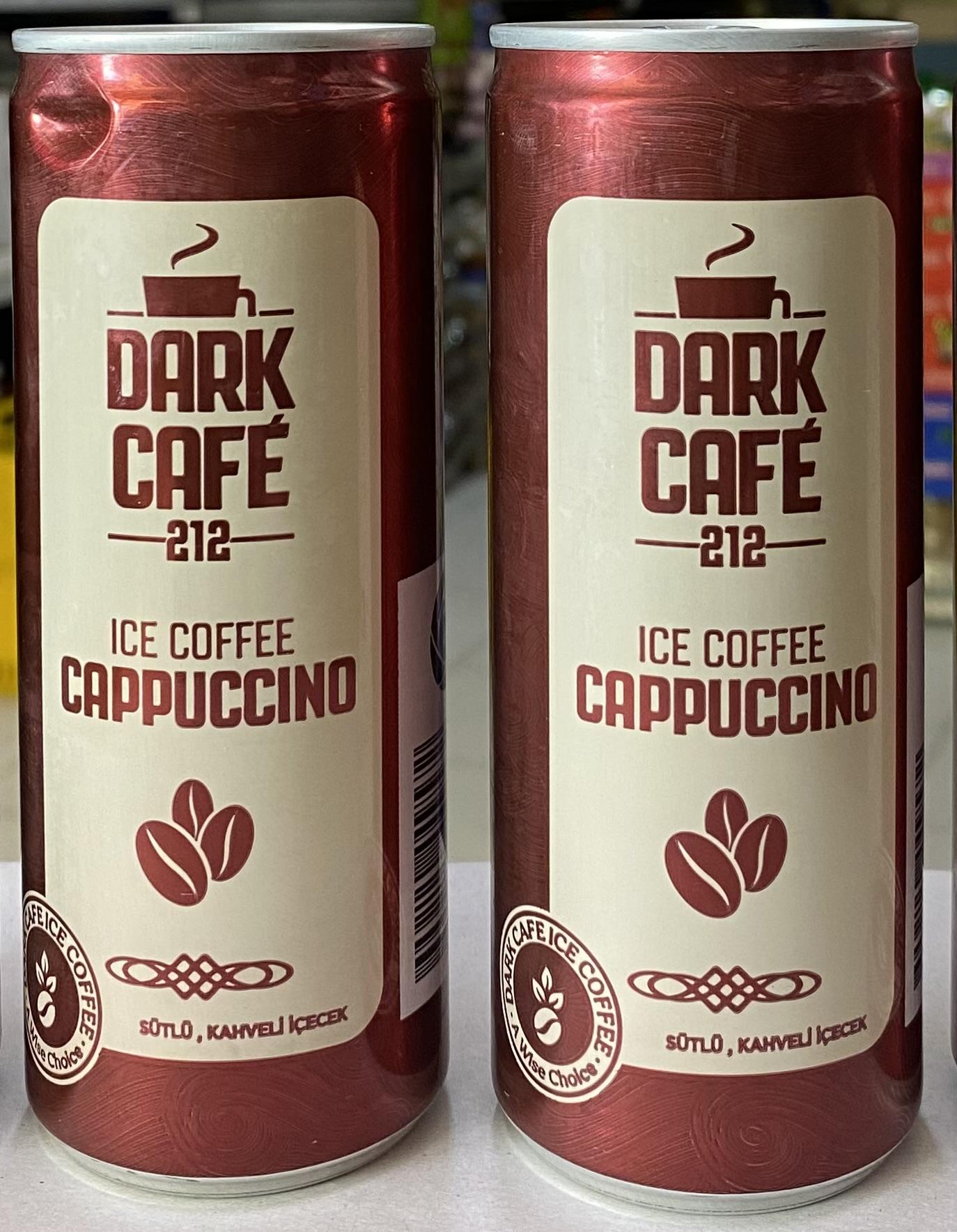 SOĞUK KAHVE DARK 250 ML *12* CAPPUCCINO