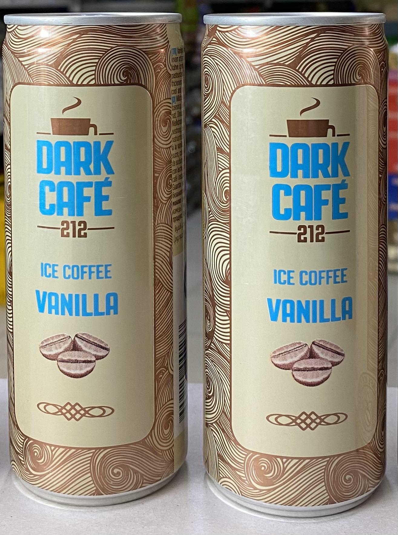 SOĞUK KAHVE DARK 250 ML *12* VANİLYA