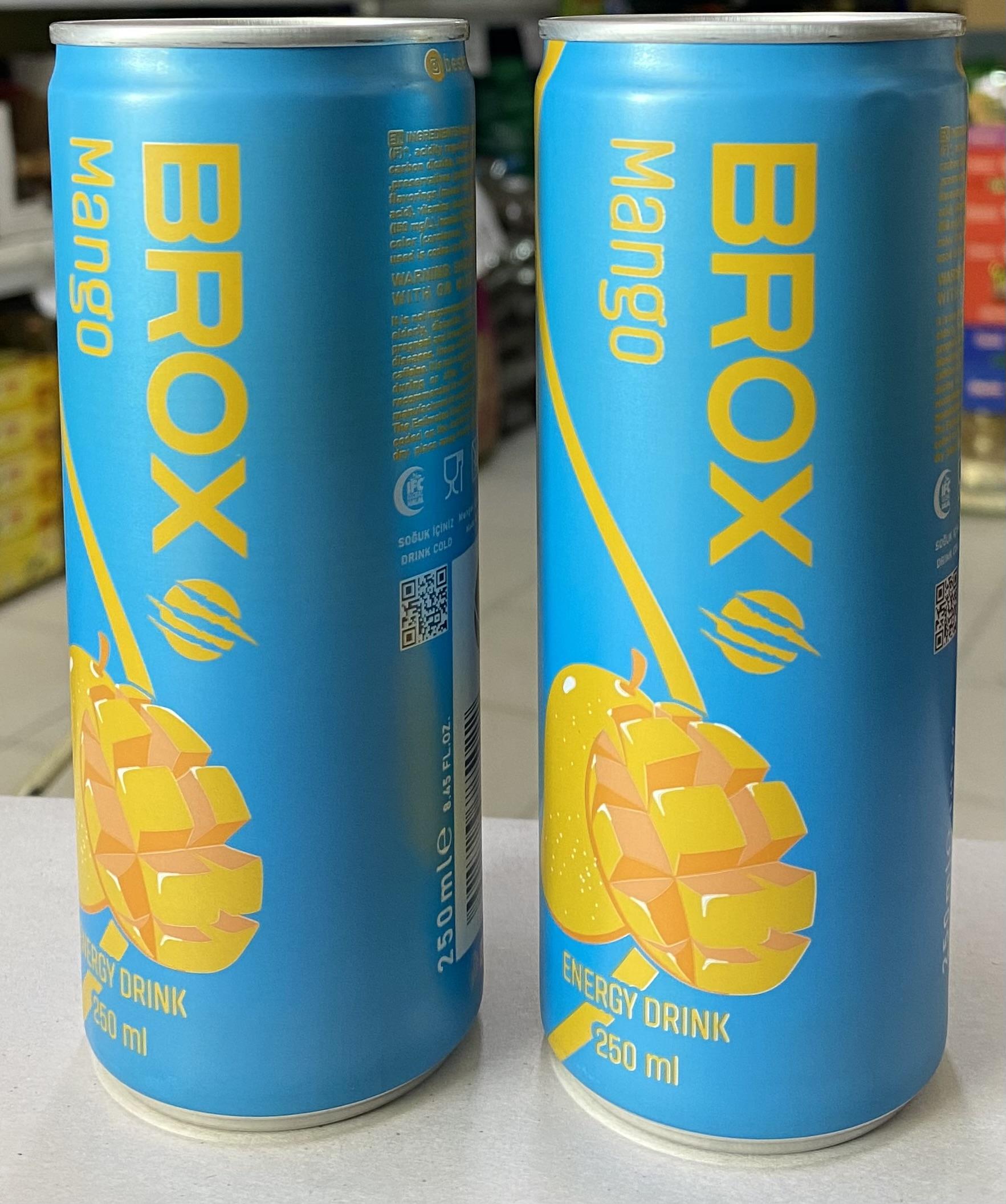 BROX ENERJİ İÇECEĞİ 250 ML *24* MANGO