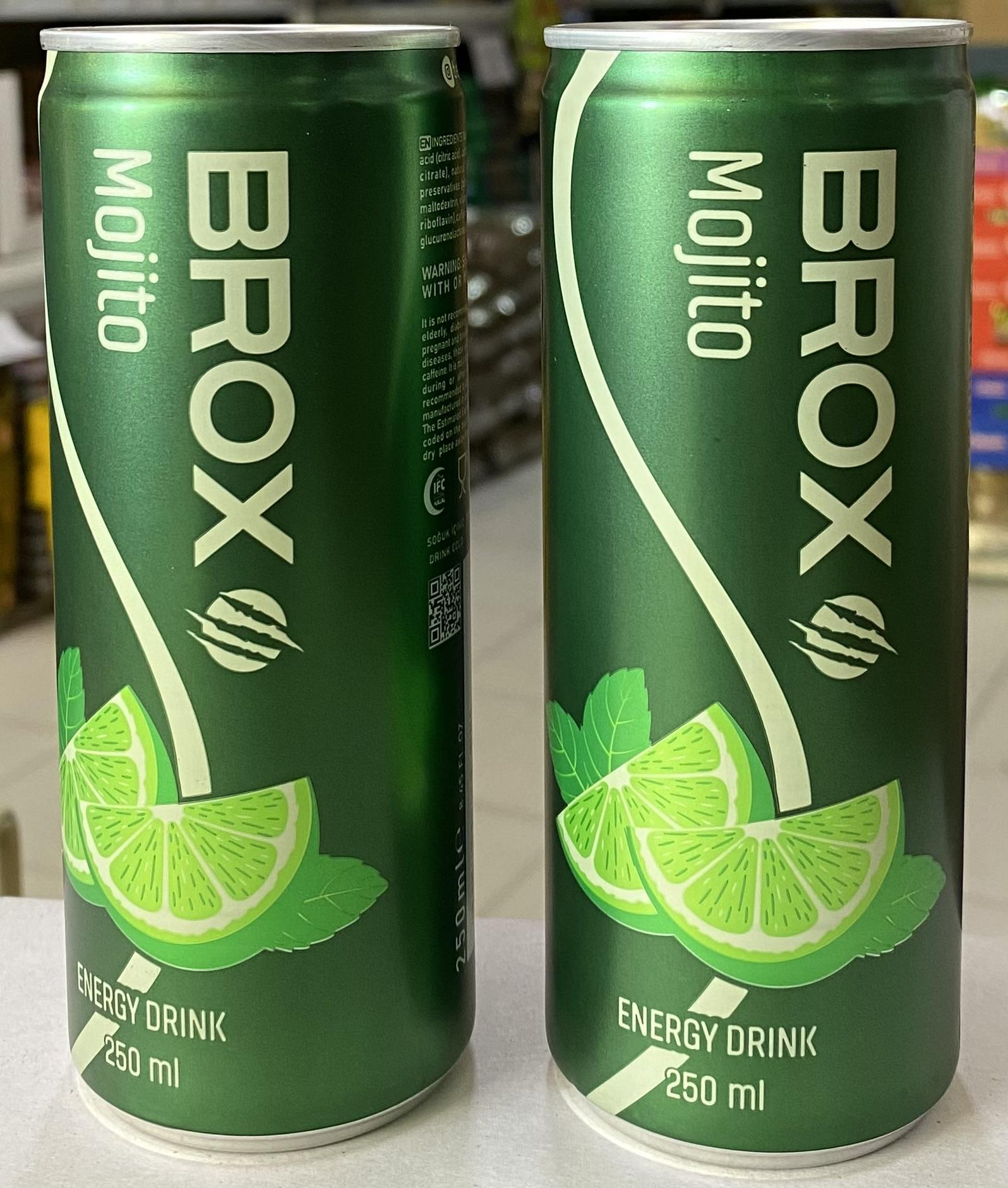 BROX ENERJİ İÇECEĞİ 250 ML *24* MOJİTO