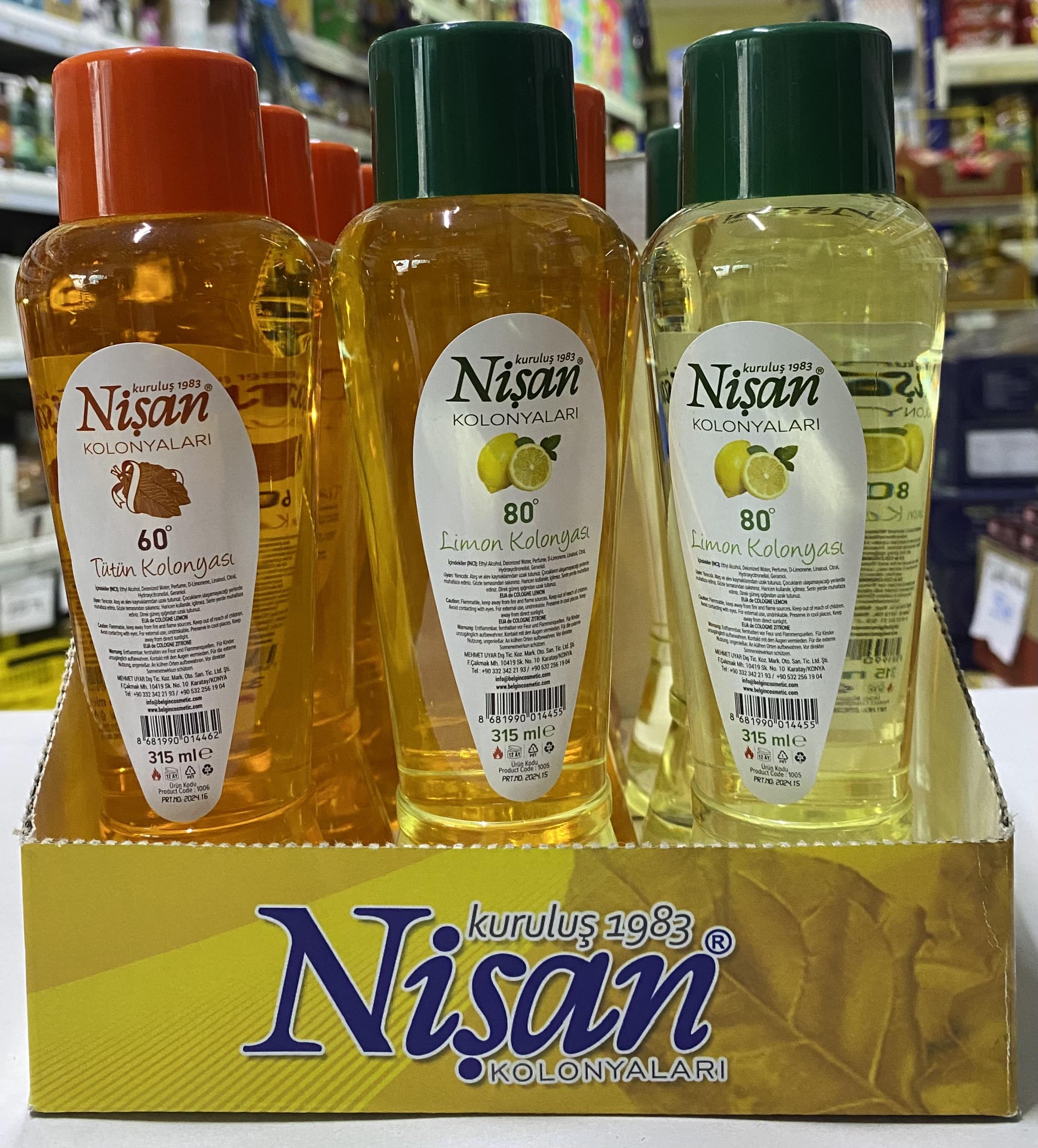Kolonya Nişan 315 ML *12*