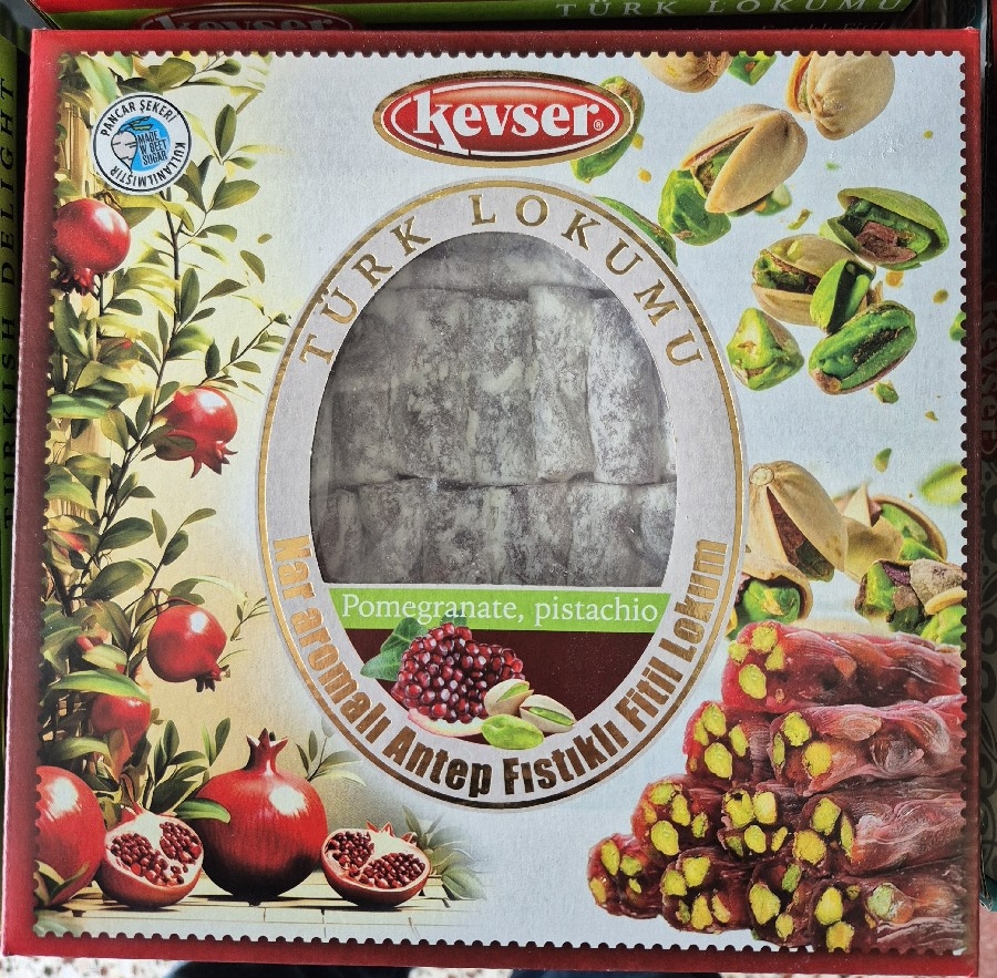 KEVSER ANTEP FIST NARLI FİTİL LOKUM 1 KĞ