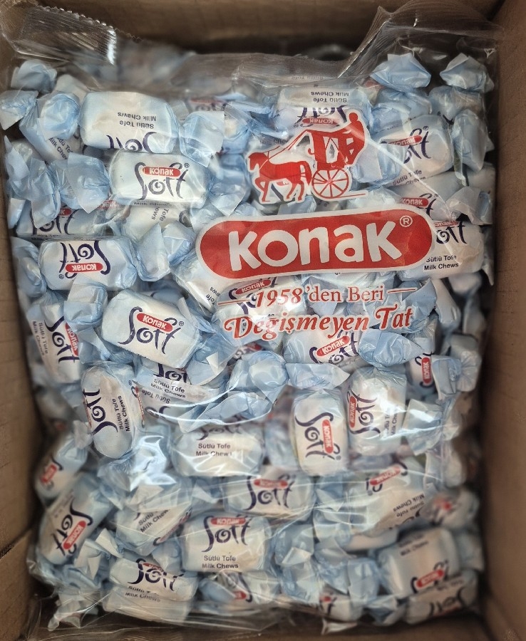 KONAK TOFFE SÜTLÜ 1 KG