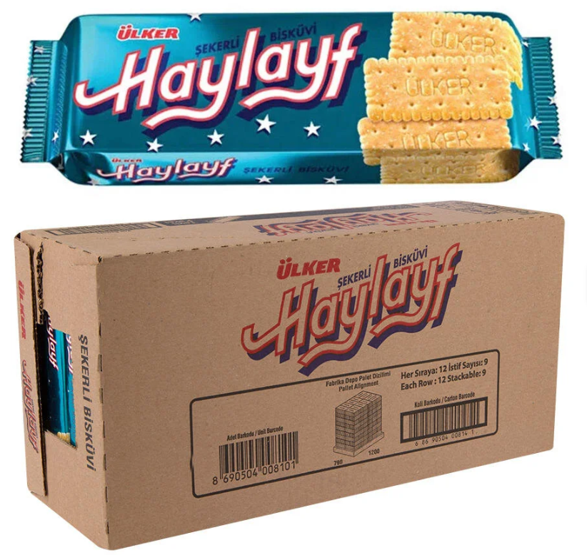 HAYLAYF BİSKÜVİ 64 GR *24*