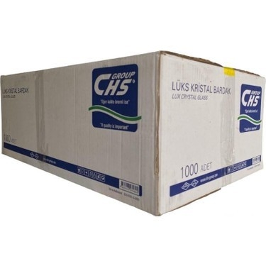 KRISTAL BARDAK CHS  25 Lİ 40 PK  1000 Lİ
