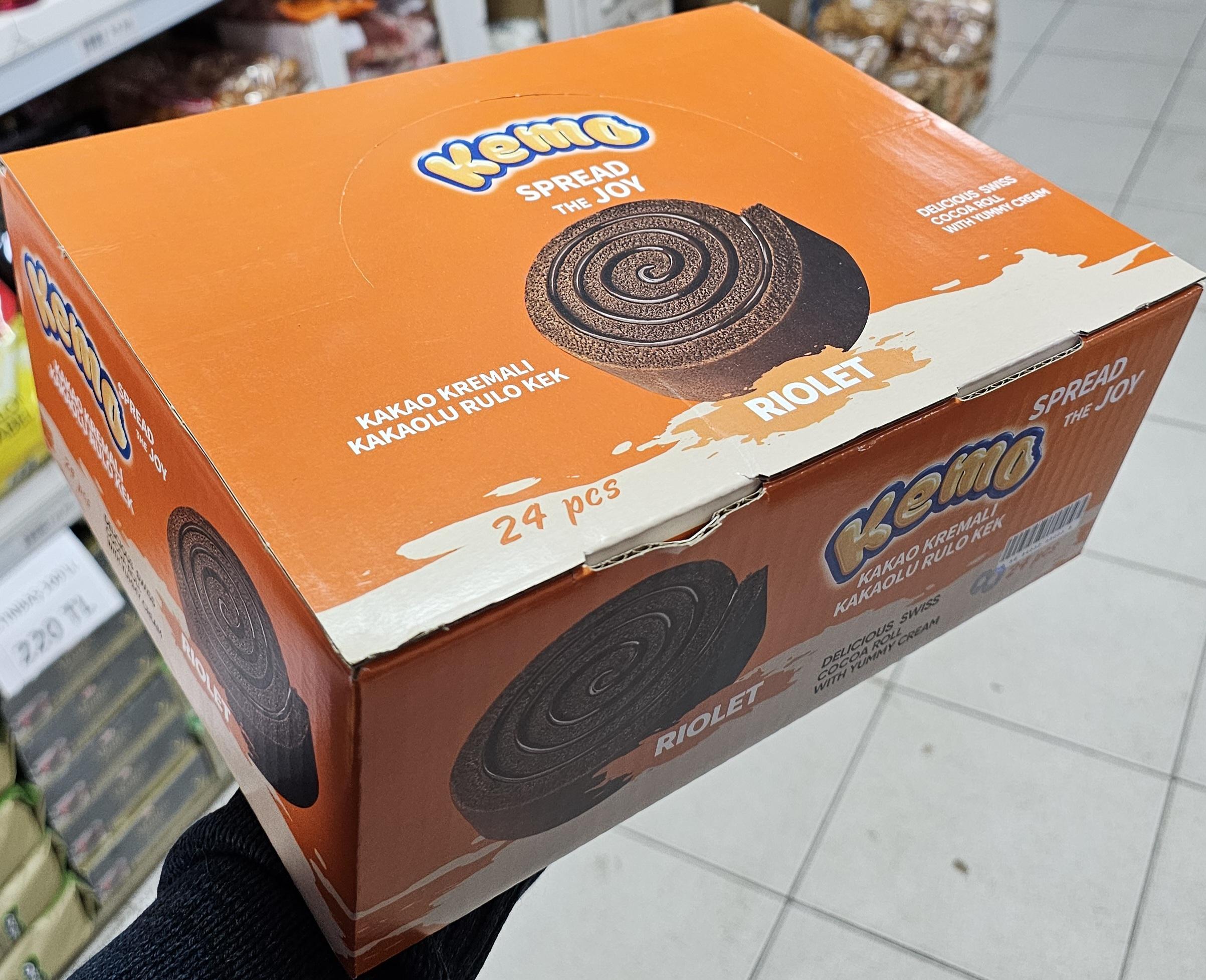 KEMO RULO KEK 40 GR *24* KAKAO