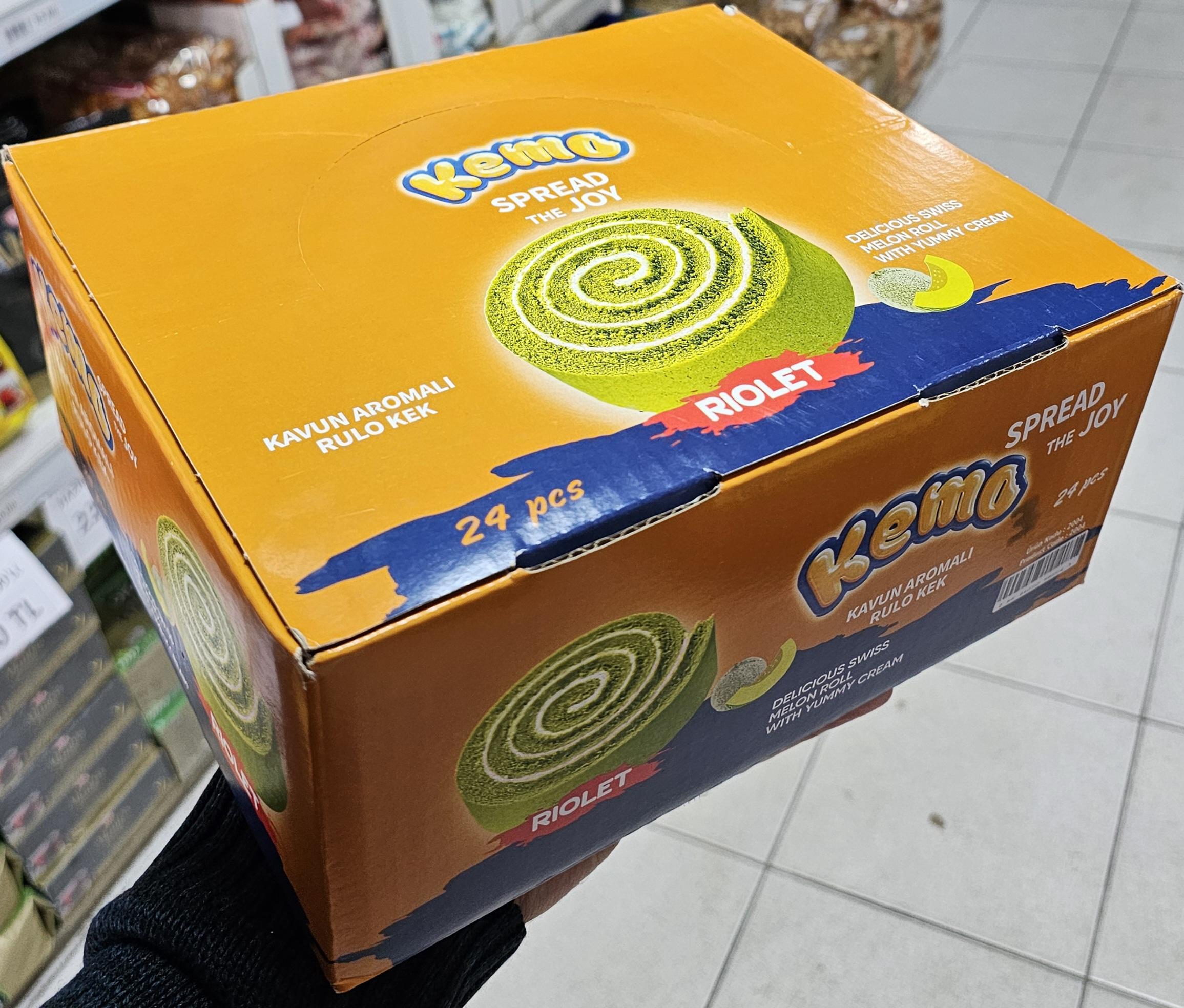 KEMO RULO KEK 40 GR *24* KAVUN