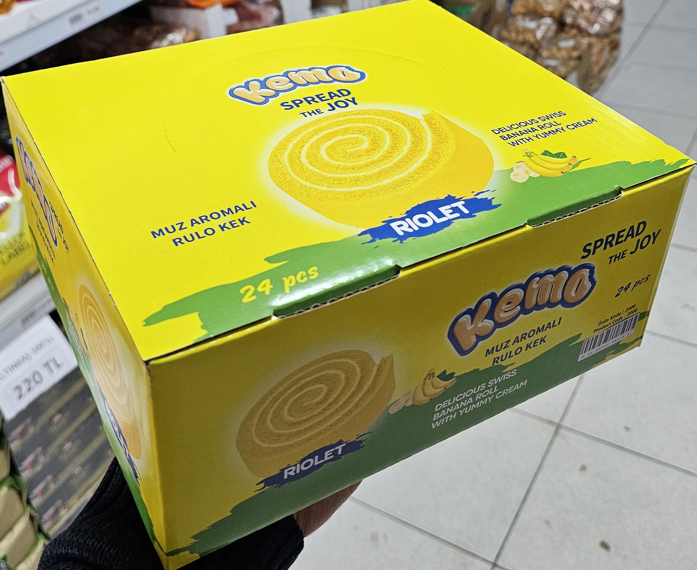 KEMO RULO KEK 40 GR *24* MUZ