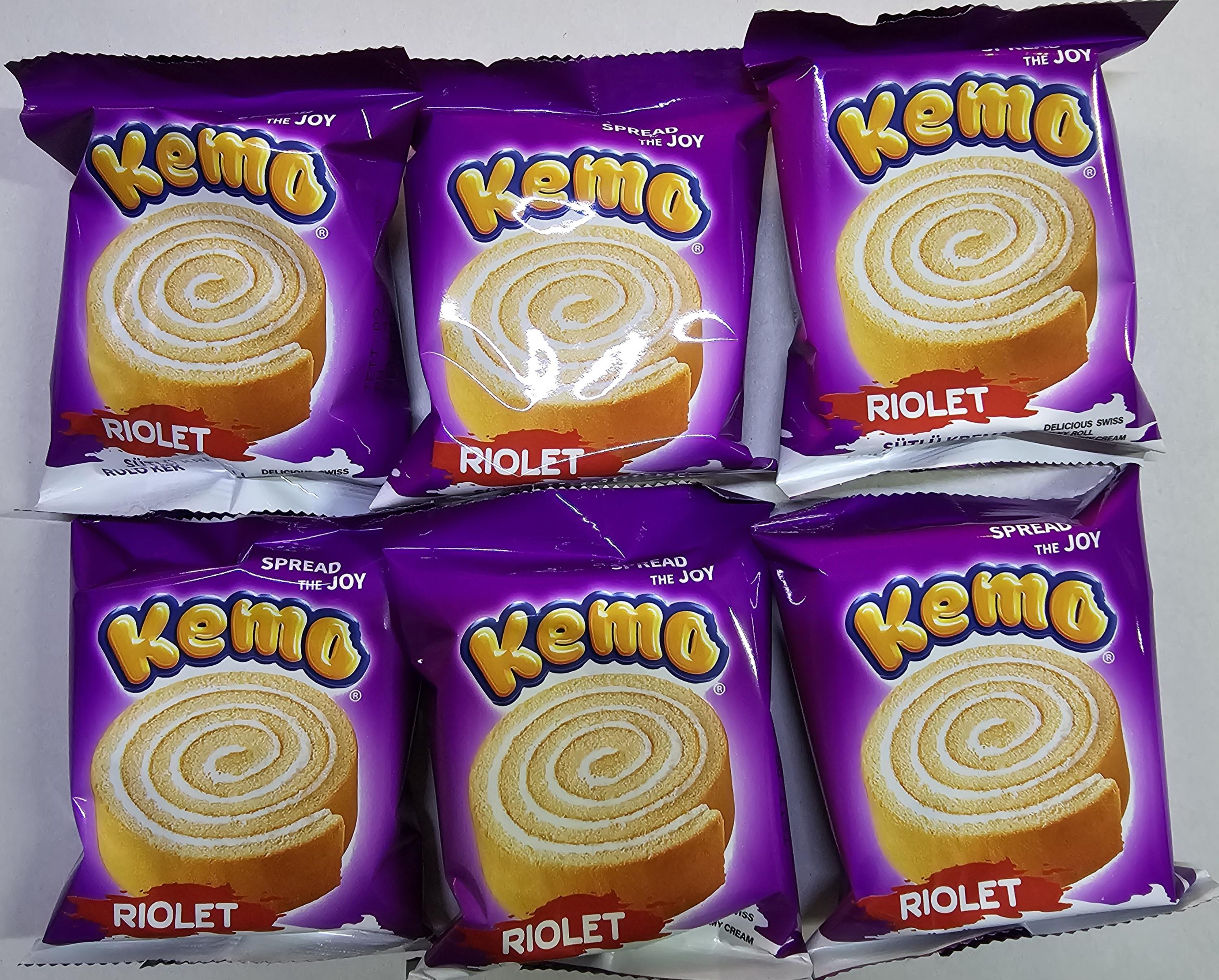 KEMO RULO KEK 40 GR *24* SÜTLÜ