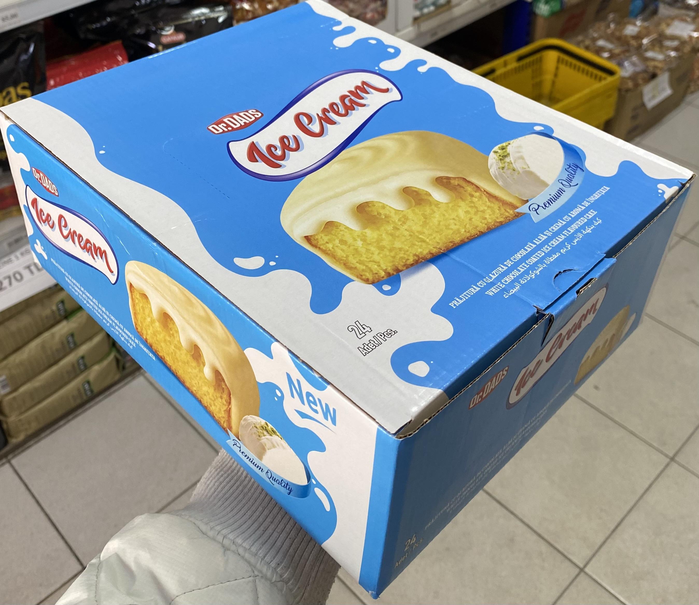 ICE CREAM KEK 30 GR *24* DR.DADS