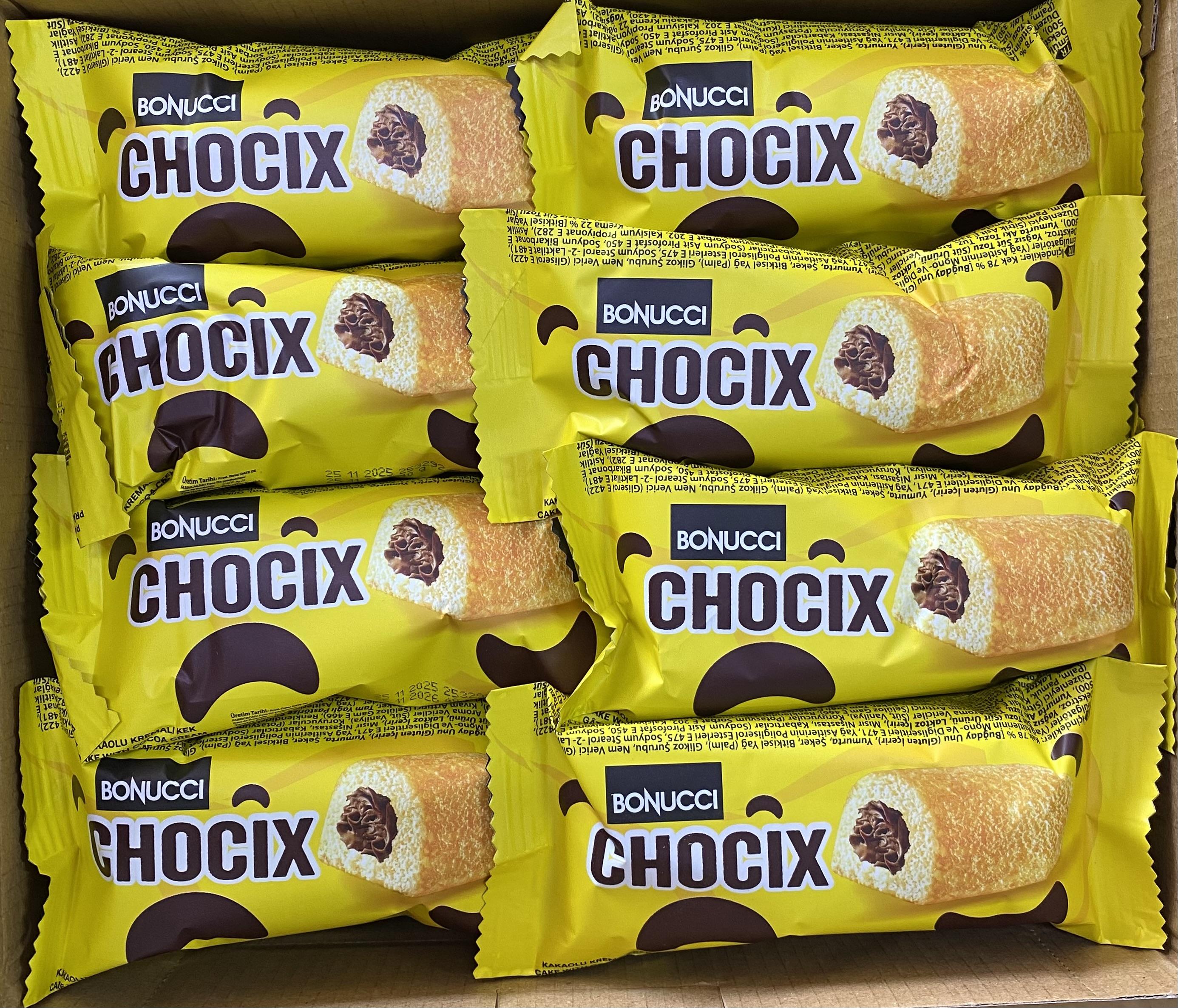 BONUNNI CHOCIX KEK 40GR *24* KAKAO