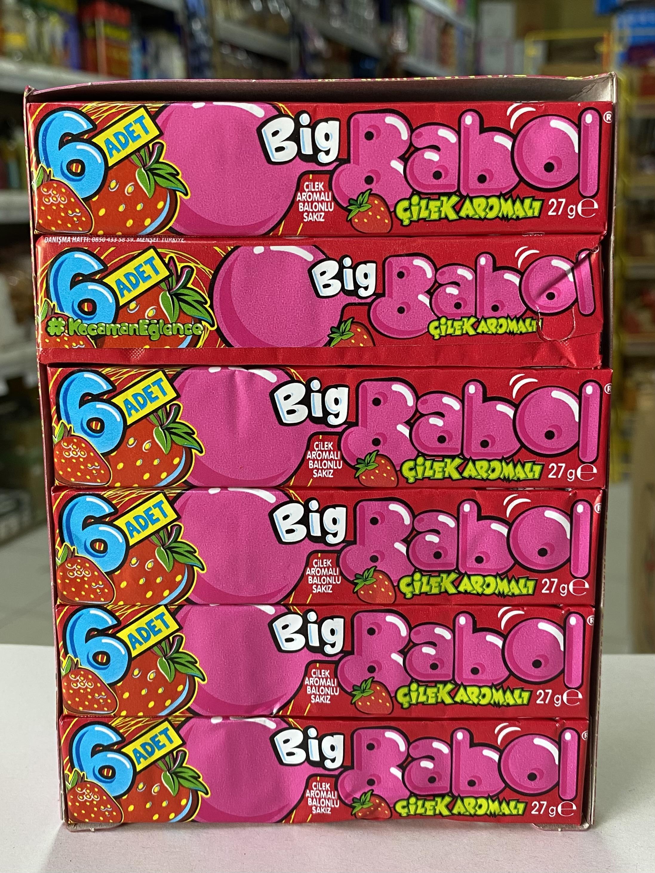 BİG BABOL SAKIZ *18* ÇİLEK